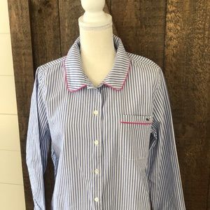 Women’s vineyard vine striped cotton pajamas